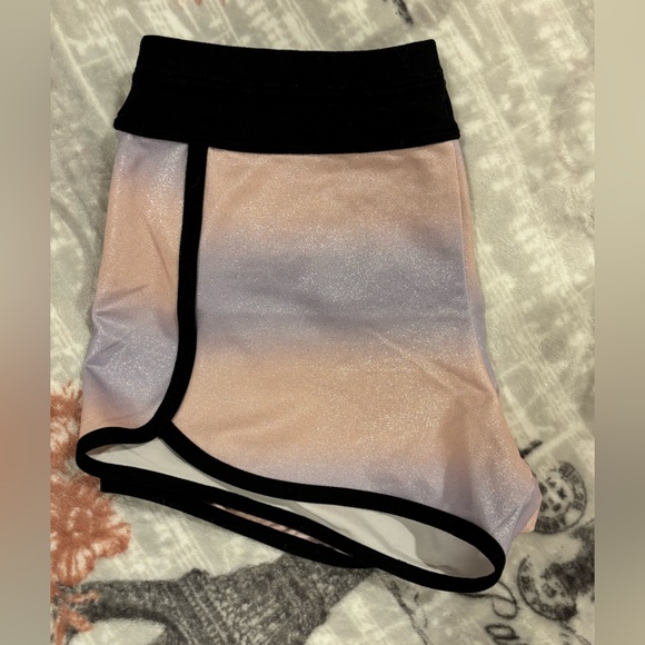 Zella Girls Iridescent Glitter Shorts - Picture 3 of 4